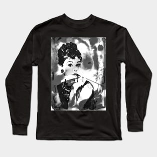 Audrey Hepburn Long Sleeve T-Shirt